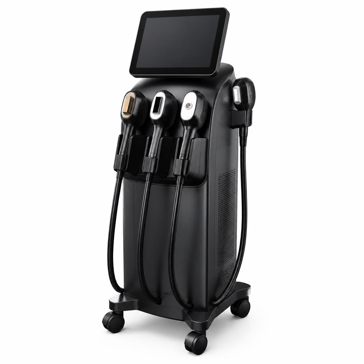 Multifunction IPL, radiofrequency and Nd:YAG treatment platform